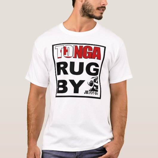 Tonga RUGBY (jbrugby) T-shirt (Voorkant)