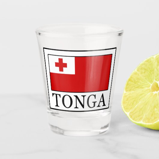 Tonga Shot Glas (Voorkant)