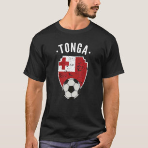 Tonga Soccer Tonga Flag Football Tongan Pride Root T-shirt