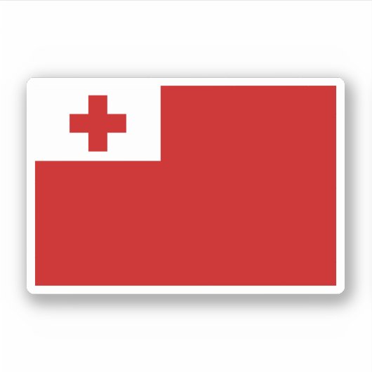 Tonga Sticker (Voorkant)