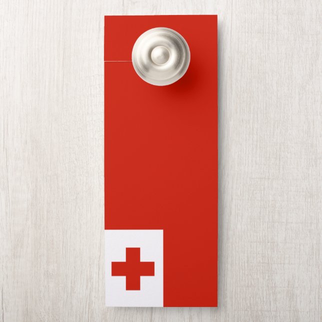 Tonga vlag (Op knop)