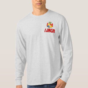 Tonga-vlag en wapenschild t-shirt