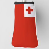 Tonga vlag golfheadcover (Draai 90)