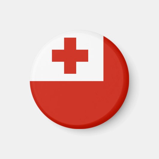 Tonga vlag magneet (Voorkant)