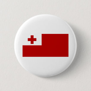 Tonga-vlag Ronde Button 5,7 Cm