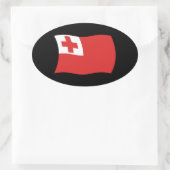 Tonga Vlag Sticker (Tas)