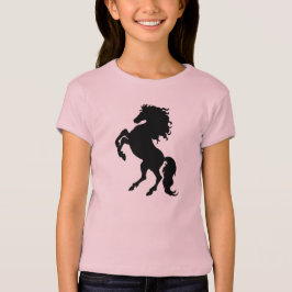 Tongarije op de zwarte Paardenbank T-shirt