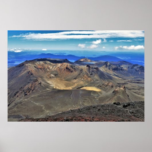 Tongariro Alpine Crossing Poster (Voorkant)