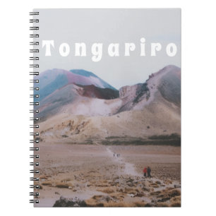 Tongariro Nationaal Park, Nieuw-Zeeland Souvenir Notitieboek