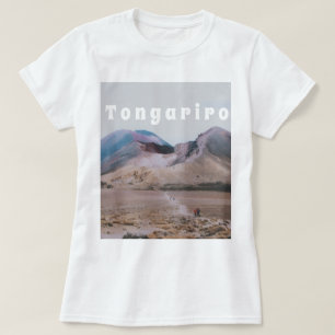 Tongariro Nationaal Park, Nieuw-Zeeland Souvenir T-shirt