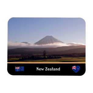 Tongariro, Vulcano en Nieuw-Zeeland/Aotearoa Magne Magneet