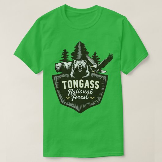 Tongass Wildlife T-shirt (Design voorkant)