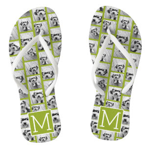 Tongs 11 Collage de photos - Grille minimale avec texte