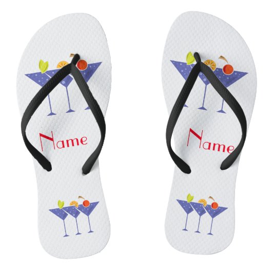 Tongs 3 cocktails Martini Thunder_Cove (Semelle)