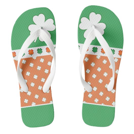 Tongs 4 Motif de fermeture feuille (Semelle)