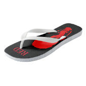 Tongs à tête rouge (Incliné)