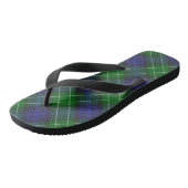 Tongs Abercrombie Blue Green Tartan Plaid Scottish (Incliné)