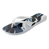 Tongs Abstract elegant fluide marble liquide (Incliné)