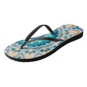 Tongs Abstract modern mosaic kaleidoscopic (Incliné)