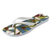 Tongs abstrait (Incliné)
