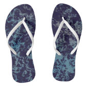 Tongs Abstrait bleu (Semelle)