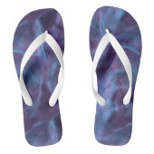 Tongs Abstrait bleu et violet (Semelle)