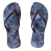 Tongs Abstrait bleu et violet (Semelle)