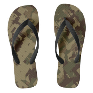 Tongs abstrait camo