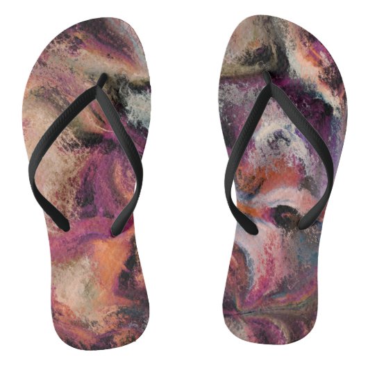 Tongs Abstrait coloré (Semelle)
