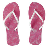 Tongs abstrait en marbre rose (Semelle)