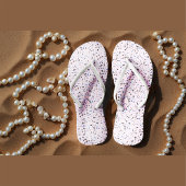 Tongs Abstrait motif en mosaïque Terazzo sur arrière - p