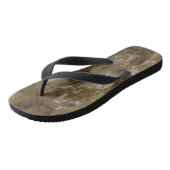 Tongs Abstrait Olive (Incliné)