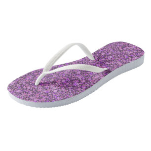 Tongs Abstrait violet