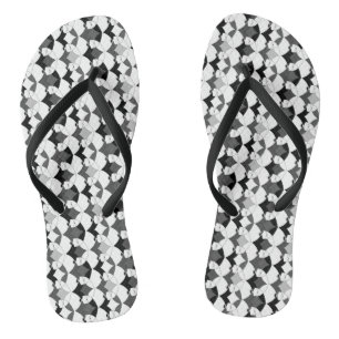 Tongs Abstraite folk ethno africaine traditionnelle auto