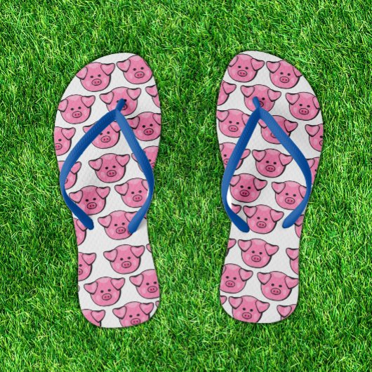 Tongs Adorable Parade Rose Piggy Cute Flip Flops