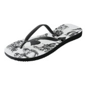 Tongs Alice White Rabbit Wonderland Classic (Incliné)