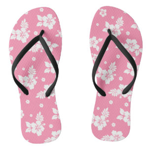 Tongs Aloha Pink Classic Hawaï Motif sans couture