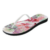 Tongs Aloha Pink Tropical Floral (Incliné)