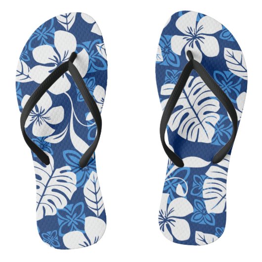 TONGS ALOHA VENDREDI (BLEU) (Semelle)