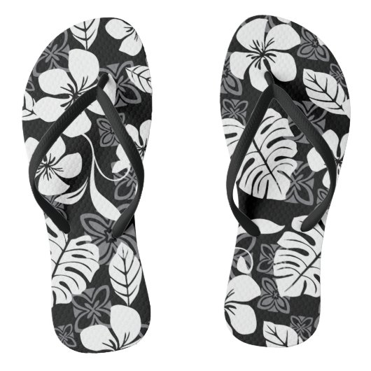 TONGS ALOHA VENDREDI (NOIR) (Semelle)