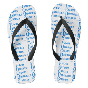 Tongs Ammo Apparel USA Focus Acronyme Unisex Flip Flops