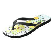Tongs Amusant Floral Frais (Incliné)