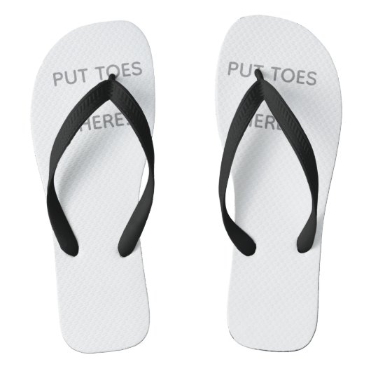 Tongs amusantes (Semelle)