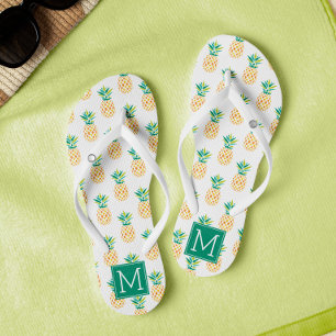 Tongs Ananas cool Monogrammé