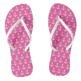 Tongs Ancres en sandales du rose