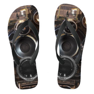 Tongs Antique Caméra Photographie Vintage Lens Film