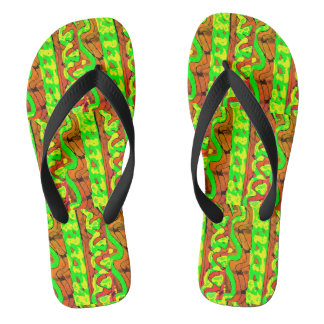 Tongs Aquarelle et Vent !