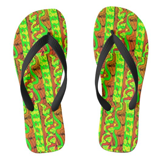 Tongs Aquarelle et Vent ! (Semelle)