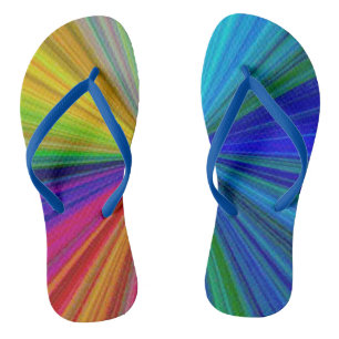 Tongs Arc arc-en-ciel circulaire