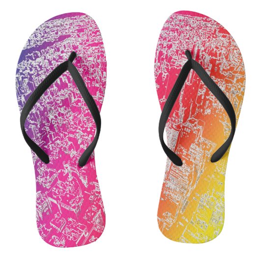 Tongs Arc-en-ciel de Manhattan (Semelle)